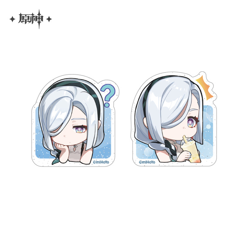 Acrylic Clip Set [Genshin Impact] - Shenhe - HeyTea Collab