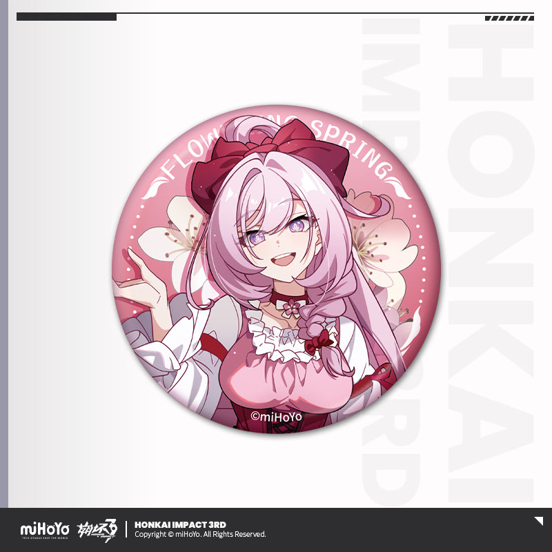 Badge [Honkai Impact 3rd] - Flowers Spring (plusieurs modèles)