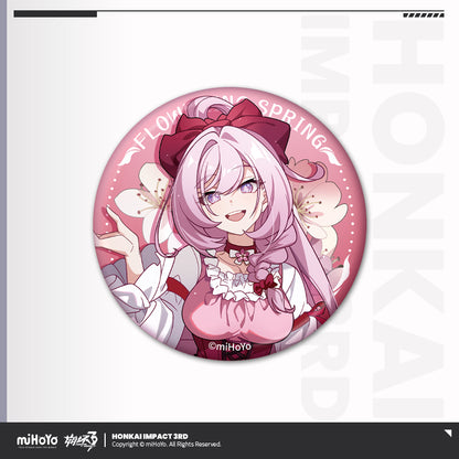 Badge [Honkai Impact 3rd] - Flowers Spring (plusieurs modèles)