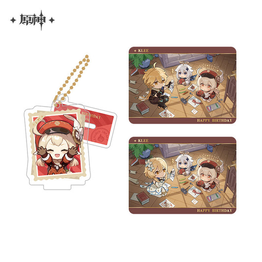 Acrylic Strap Standee Set [Genshin Impact] - Klee - Photos of a Good Time series