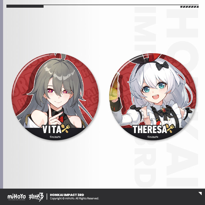 Badge [Honkai Impact 3rd] - Delicious Ship Series - KFC Collab General Product