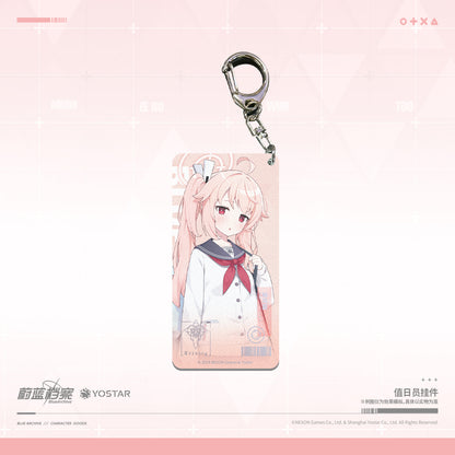 Acrylic Strap avec 1 face Lenticulaire [Blue Archive] Yutori Natsu