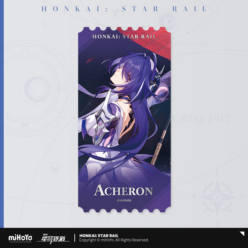 Carte Commemorative Laser [Honkai: Star Rail] - Acheron - Limited