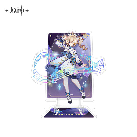 Acrylic Stand [Genshin Impact] - Barbara - Genius Invokation TCG