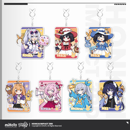 Acrylic Keychain [Honkai Impact 3rd] - Hom Paradise (plusieurs modèles)