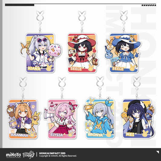 Acrylic Keychain [Honkai Impact 3rd] - Hom Paradise (plusieurs modèles)