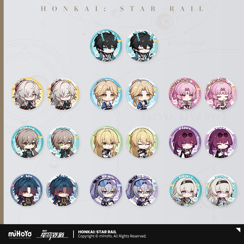 Badge Set [Honkai: Star Rail] - Owlbert's Guest Room