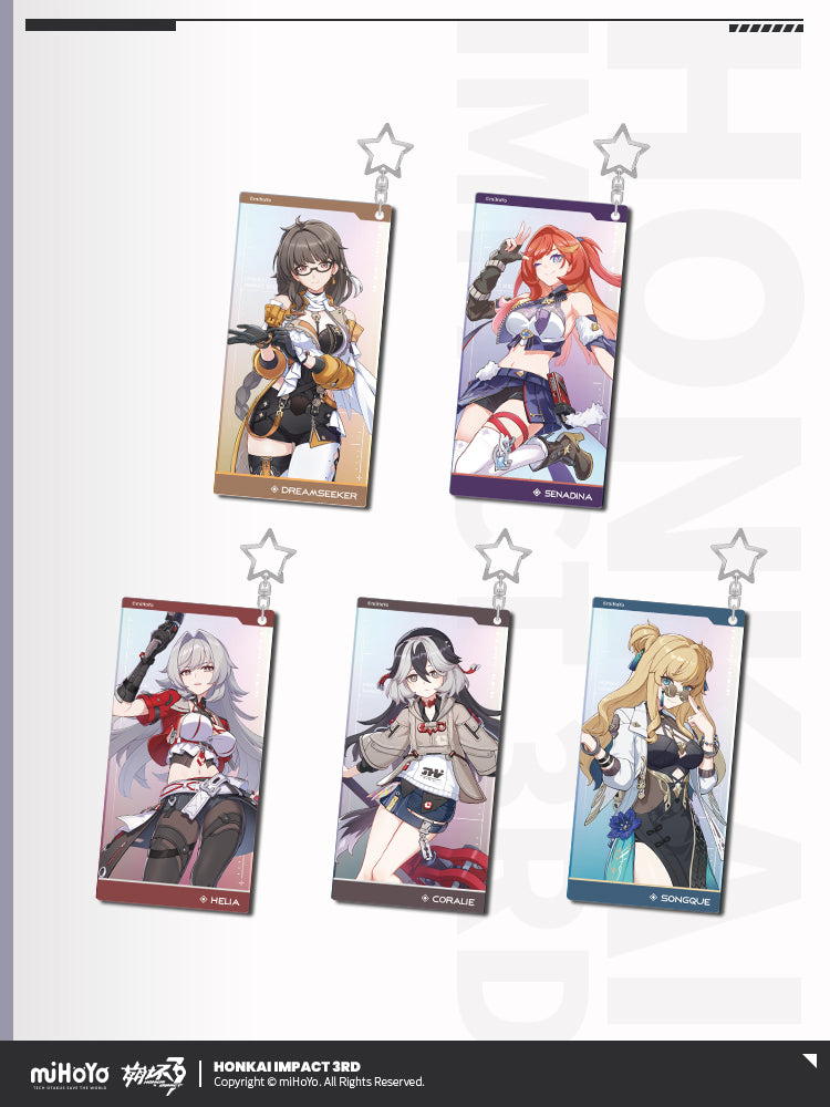 Acrylic Strap [Honkai Impact 3rd] - Part 2 Dreamseeking Voyage - (Plusieurs Modèles)