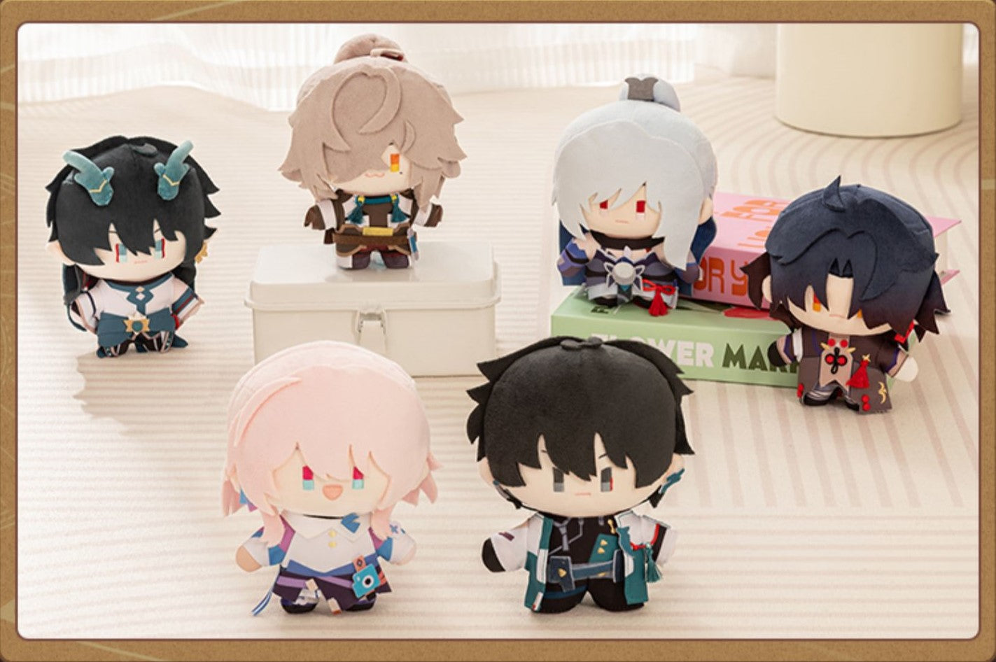 Peluche avec Acrylic Strap [Honkai: Star Rail] - Chibi Doll Series