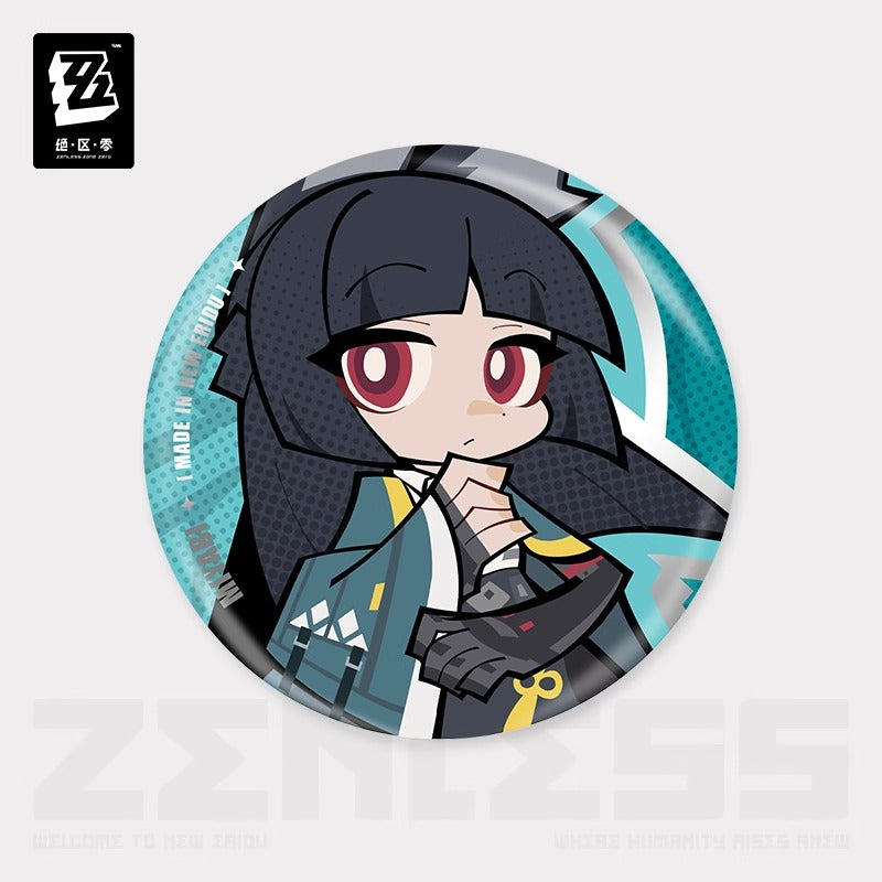 Badge [ZZZ Zenless Zone Zero]  - H.S.O.S.6 / Section 6 - Chibi Series