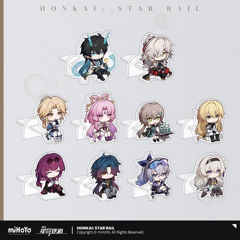 Acrylic Stand Diorama [Honkai: Star Rail] - Personnages - Owlbert's Guest Room