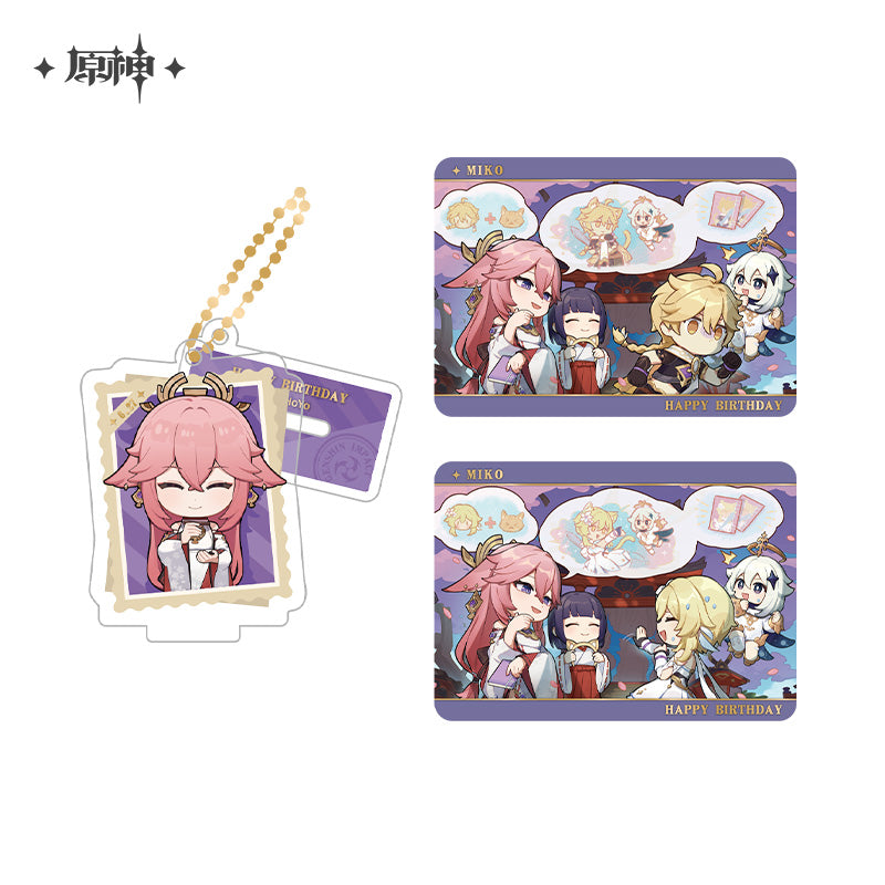 Acrylic Strap Standee Set [Genshin Impact] - Yae Miko - Photos of a Good Time series