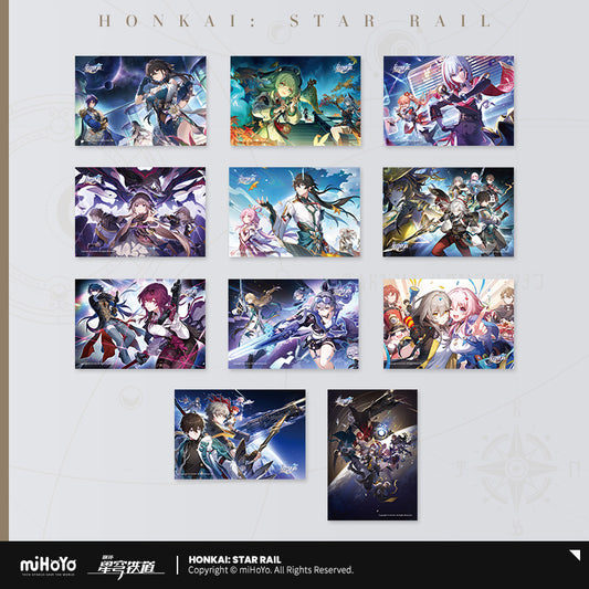 Postcard Set [Honkai: Star Rail] Interstellar Travel Series