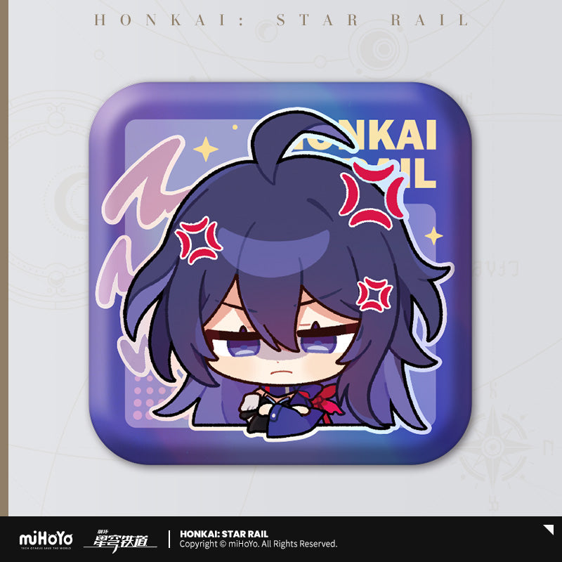 Badge [Honkai: Star Rail] - Série Emoticônes / Sticker vol.1 (plusieurs modèles)