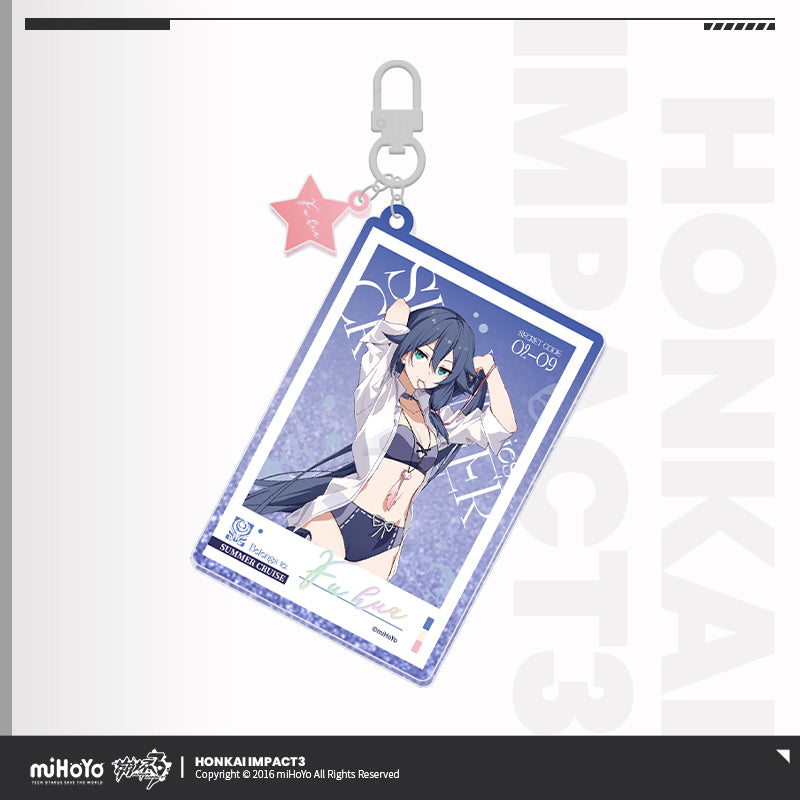 Glitter Acrylic Keychain [Honkai Impact 3rd] - Summer Cruise vol.2 (Theresa seulement)