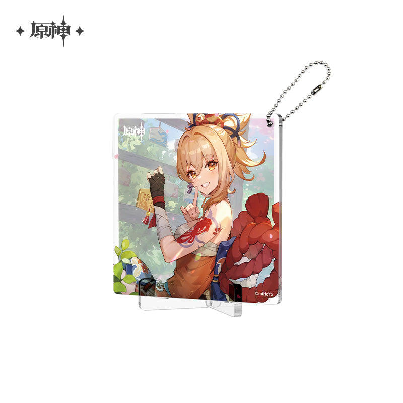 Acrylic strap / coaster avec standee [Genshin Impact] - Fateful Day series vol.2