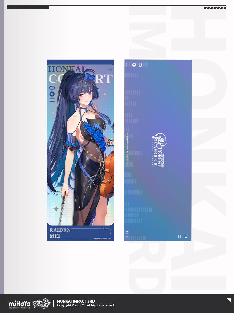 Ticket Laser de Collection Set [Honkai Impact 3rd] - Concert 2023 "Forest Capriccio"