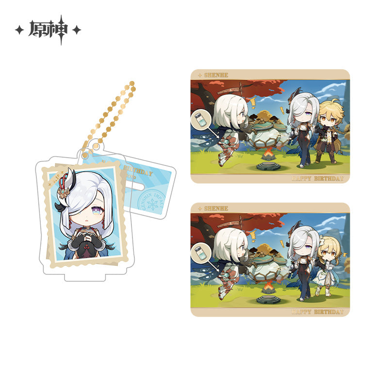 Acrylic Strap Standee Set [Genshin Impact] - Shenhe - Photos of a Good Time series