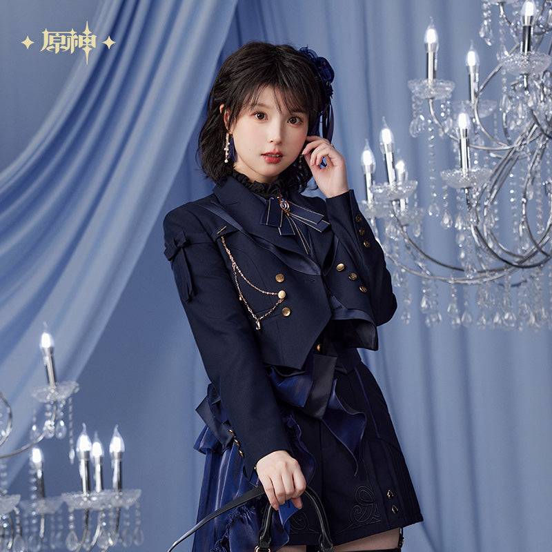 Veste Courte [Genshin Impact] - Noir - Furina Impression Collection