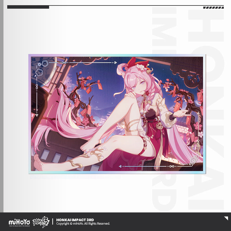 Acrylique Shikishi [Honkai Impact 3rd] - Elysia Spring Good Peachy