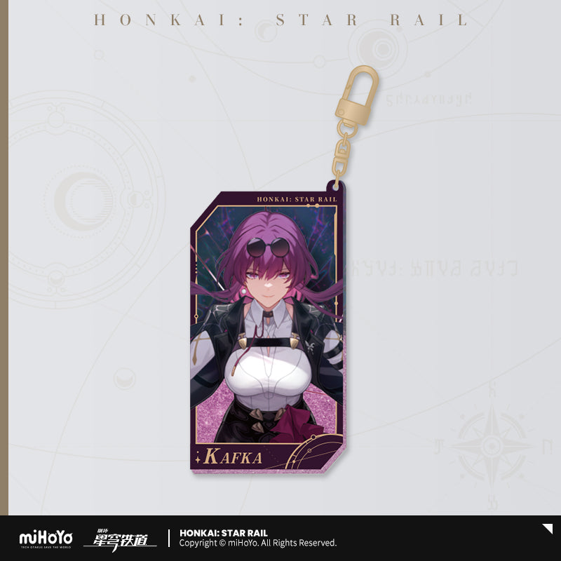 Strap Glitter Acrylic Glow In The Dark [Honkai: Star Rail] - Stellar Invitation series vol.1 (plusieurs modèles)