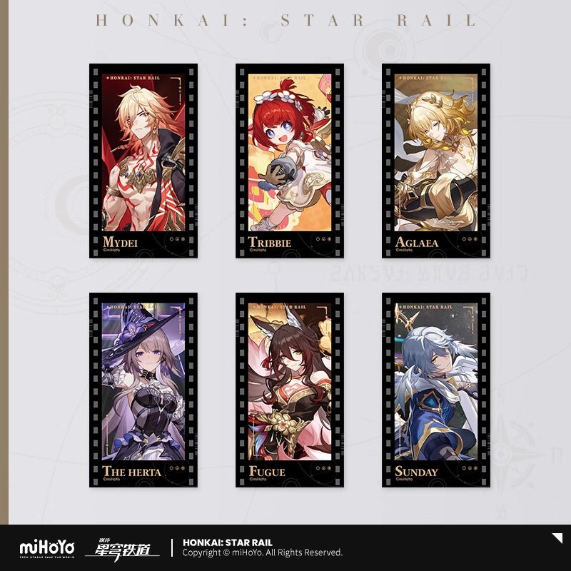 Carte Film Négatif [Honkai: Star Rail] - Stellar Invitation series vol.5