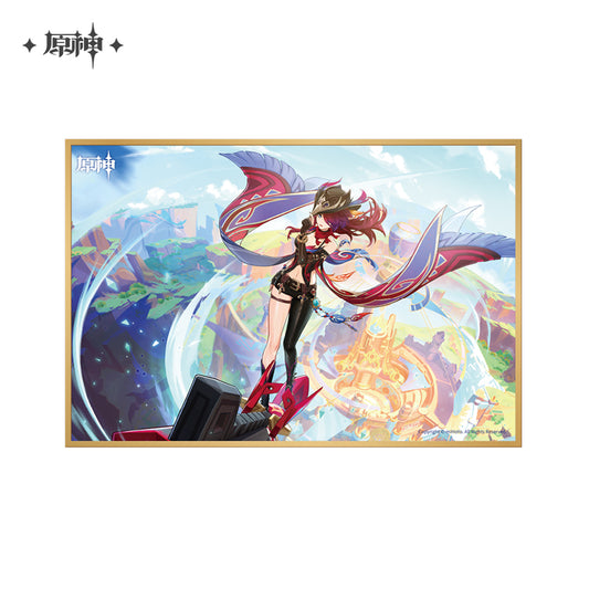 Shikishi [Genshin Impact] - Chasca -  Tapestry of Spirit and Flame