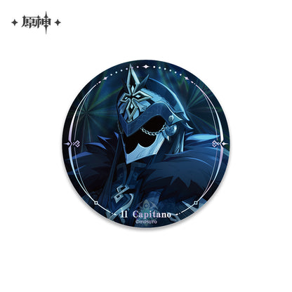 Badges [Genshin Impact] - A Winter Night's Lazzo - Fatui Series (Plusieurs Modèles)