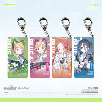 Acrylic Strap avec 1 face Lenticulaire [Blue Archive] Game Development Club (Plusieurs modèles)