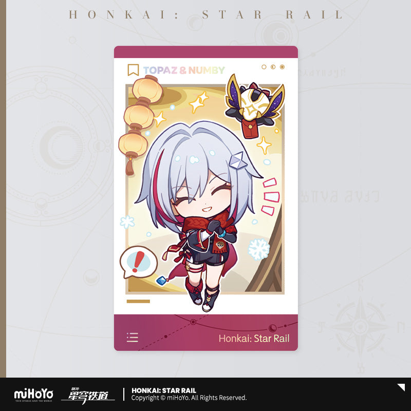 Set de Cartes Laser [Honkai: Star Rail] - New Year 2024 Series