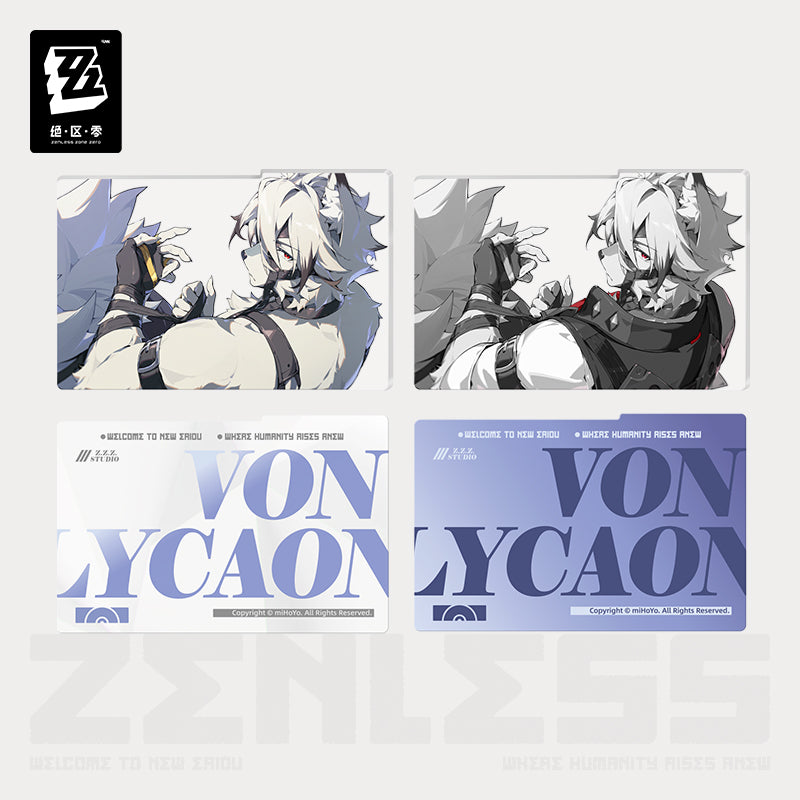 Acrylic Frame [ZZZ Zenless Zone Zero] - Von Lycaon - Cinema Series