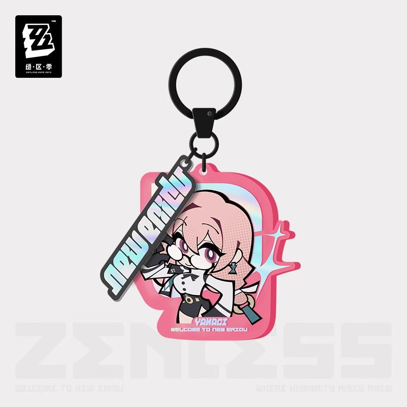 Acrylic Strap [ZZZ Zenless Zone Zero]  - H.S.O.S.6 / Section 6 - Chibi Series