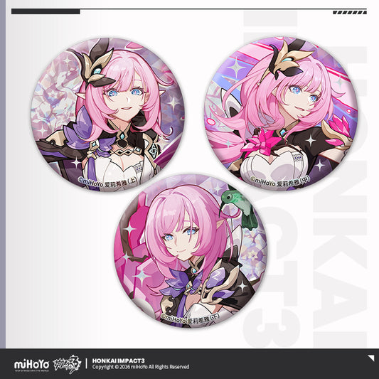 Set de 3 Badge [Honkai Impact 3rd] - Stigmata Series - Type E: Elysia