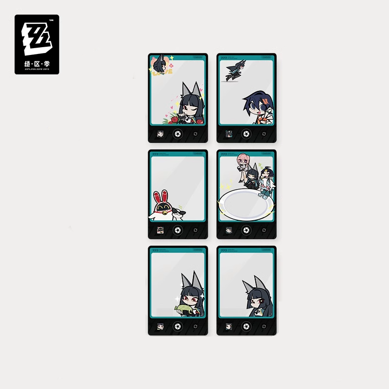 Set de 6 Cartes Plastiques [ZZZ Zenless Zone Zero]  - Miyabi's Daily Life - Limited