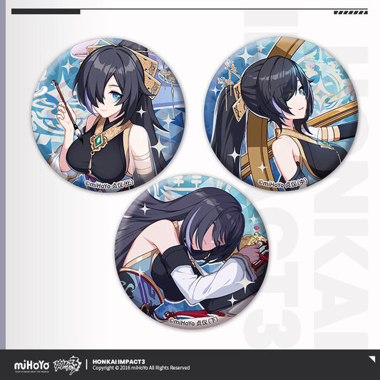 Set de 3 Badge [Honkai Impact 3rd] - Stigmata Series - Type V: Wang Zhenyi