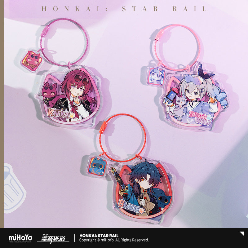 Acrylic Strap [Honkai: Star Rail] - Tiny Cat Series