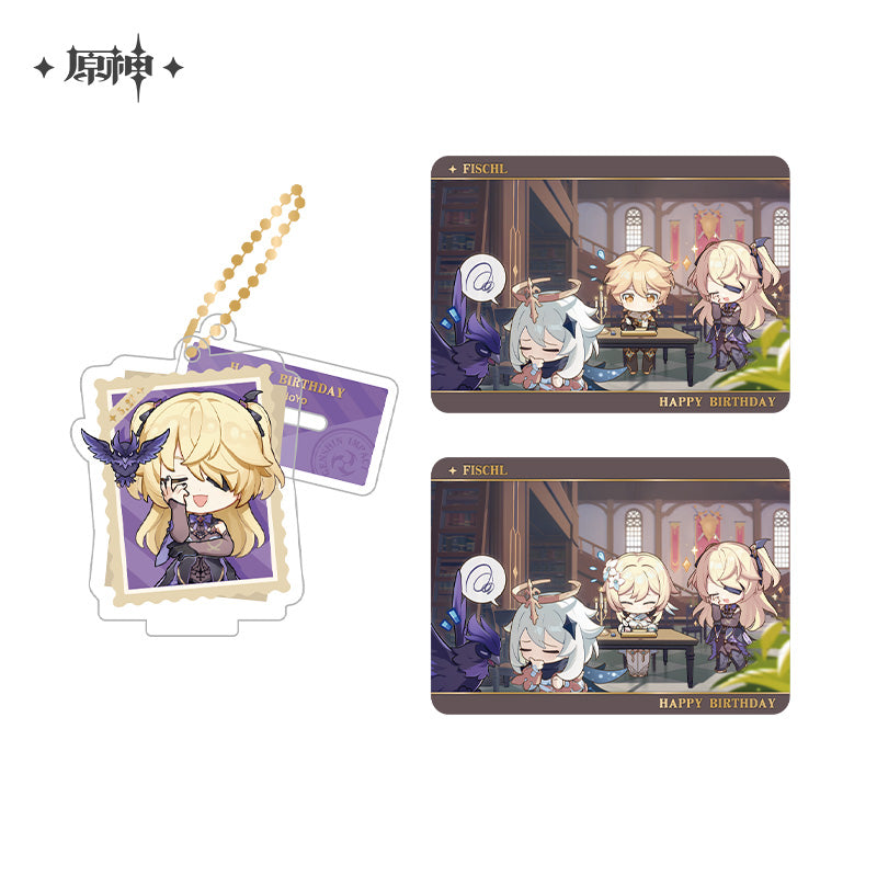 Acrylic Strap Standee Set [Genshin Impact] - Fischl - Photos of a Good Time series