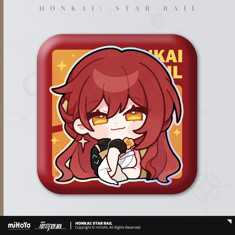 Badge [Honkai: Star Rail] - Série Emoticônes / Sticker vol.1 (plusieurs modèles)