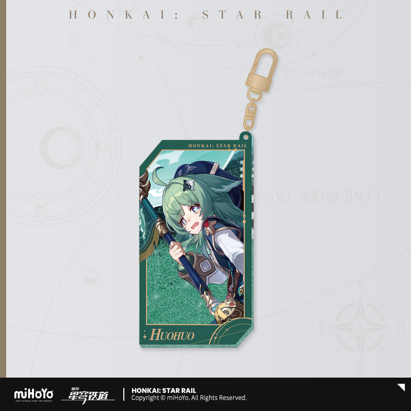 Strap Glitter Acrylic Glow In The Dark [Honkai: Star Rail] - Stellar Invitation series vol.2 (plusieurs modèles)