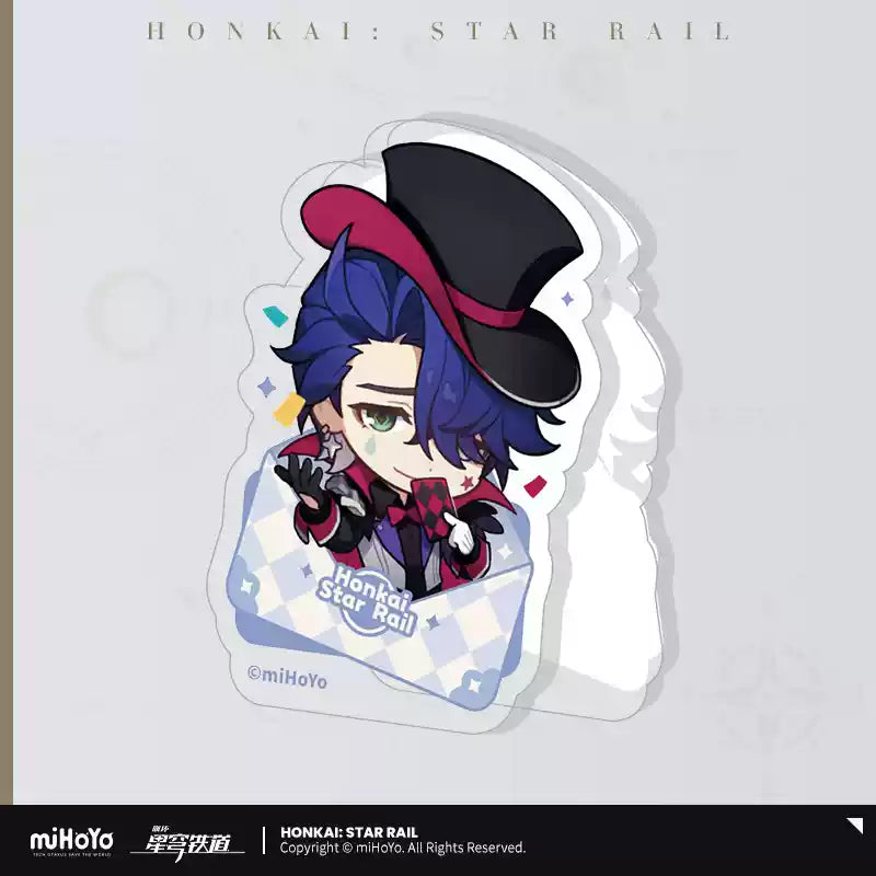 Acrylic Clip [Honkai: Star Rail] - Nameless Honor series