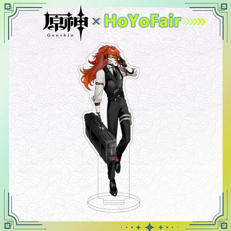 Acrylic Stand [Genshin Impact] - Diluc - Hoyofair Flame Fusion Music and Art Festival