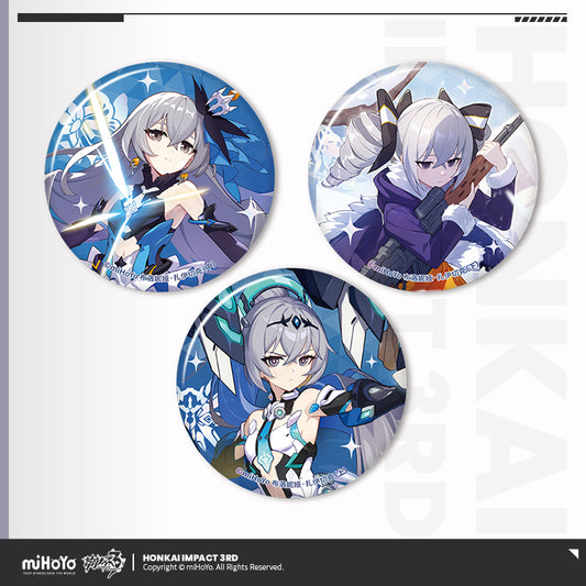 Set de 3 Badge [Honkai Impact 3rd] - Stigmata Series - Type D: Bronya Zaychik