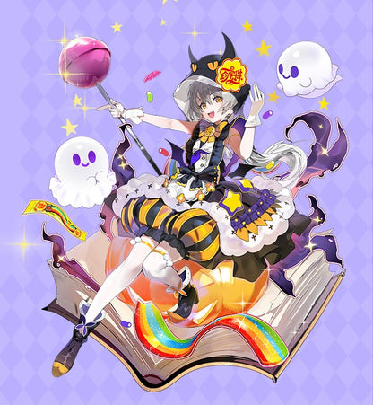 Acrylic Stand Mécanique Mouvant Set avec code [Punishing Gray Raven] - Bianca / Nanami - Chuppa Chups Collab Halloween