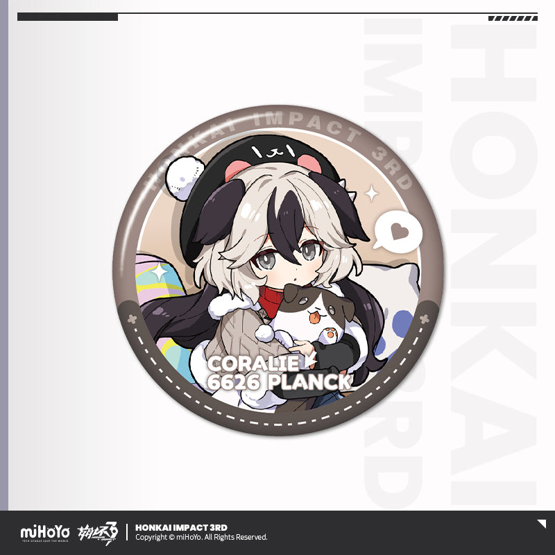 Badge [Honkai Impact 3rd] - Part 2 - Chibi Tea Party - (Plusieurs Modèles)