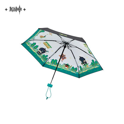 Parapluie [Genshin Impact] - Kinich Impressions - Fire and Foothills Series