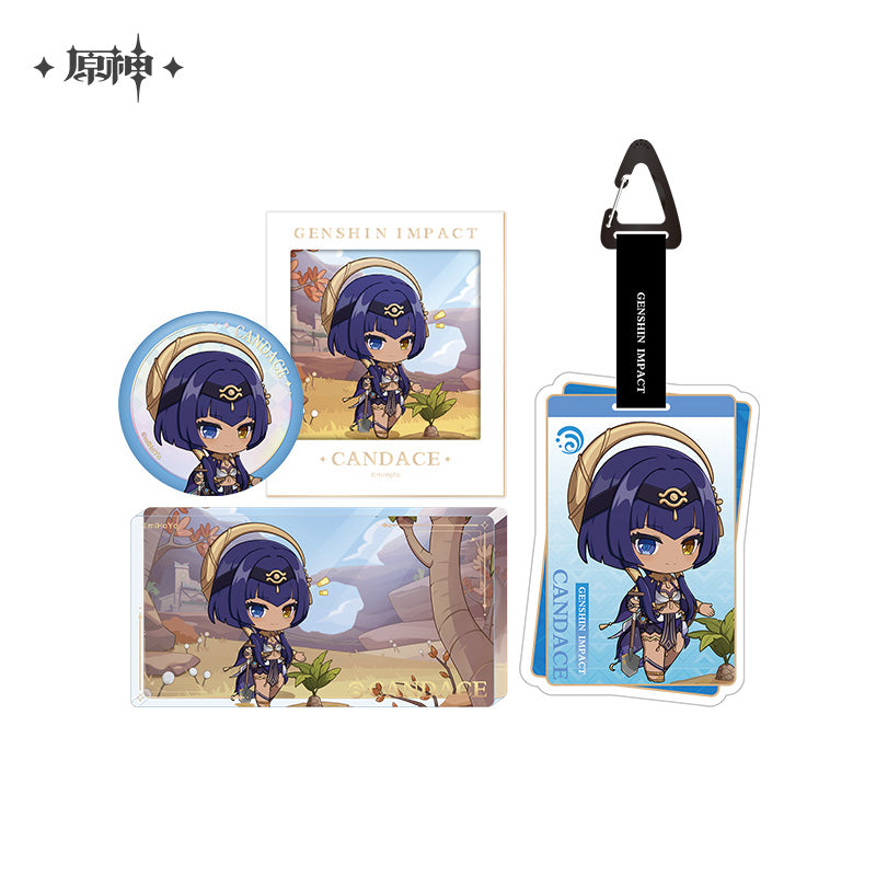 Goods Set avec Polaroid [Genshin Impact] Discovery Collab - Teyvat Nature Discovery Series (Plusieurs modèles)