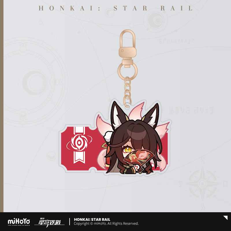 Acrylic Strap [Honkai: Star Rail] - Série Emoticônes / Sticker vol.4