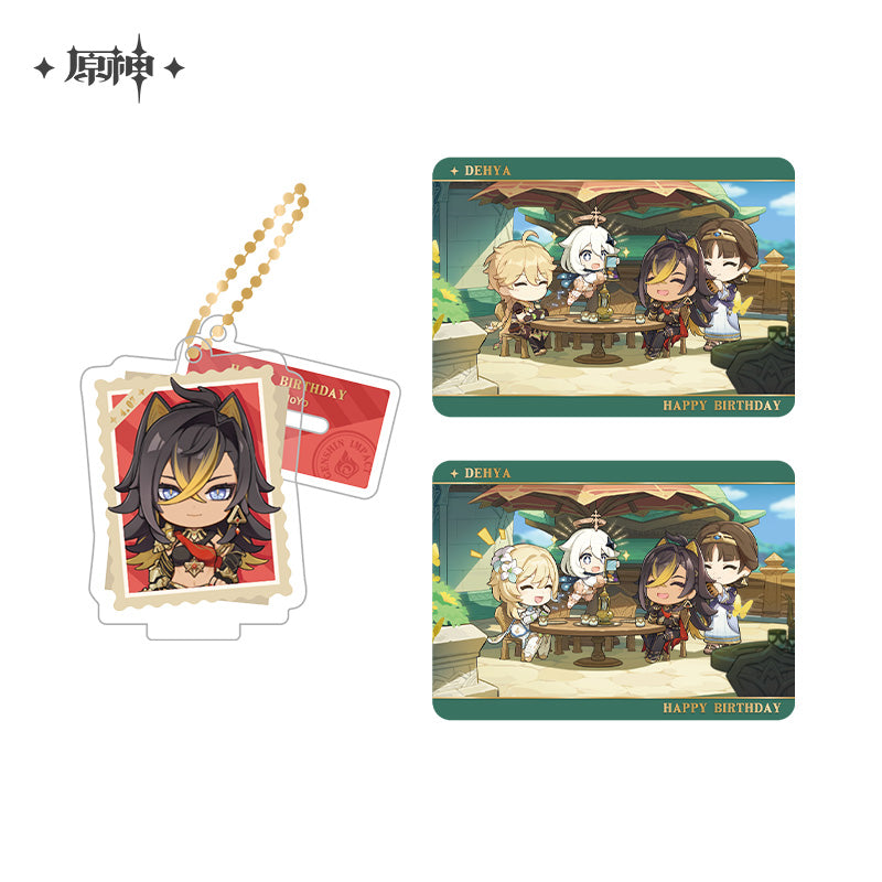 Acrylic Strap Standee Set [Genshin Impact] - Dehya - Photos of a Good Time series