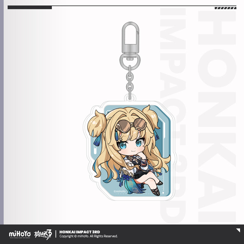 Acrylic Strap [Honkai Impact 3rd] - Part 2 Chibi series - (Plusieurs Modèles)