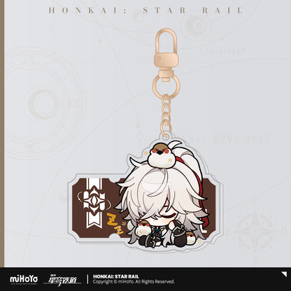 Acrylic Strap [Honkai: Star Rail] - Série Emoticônes / Sticker (plusieurs modèles)